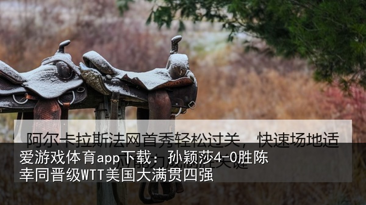 爱游戏体育app下载:孙颖莎4-0胜陈幸同晋级WTT美国大满贯四强